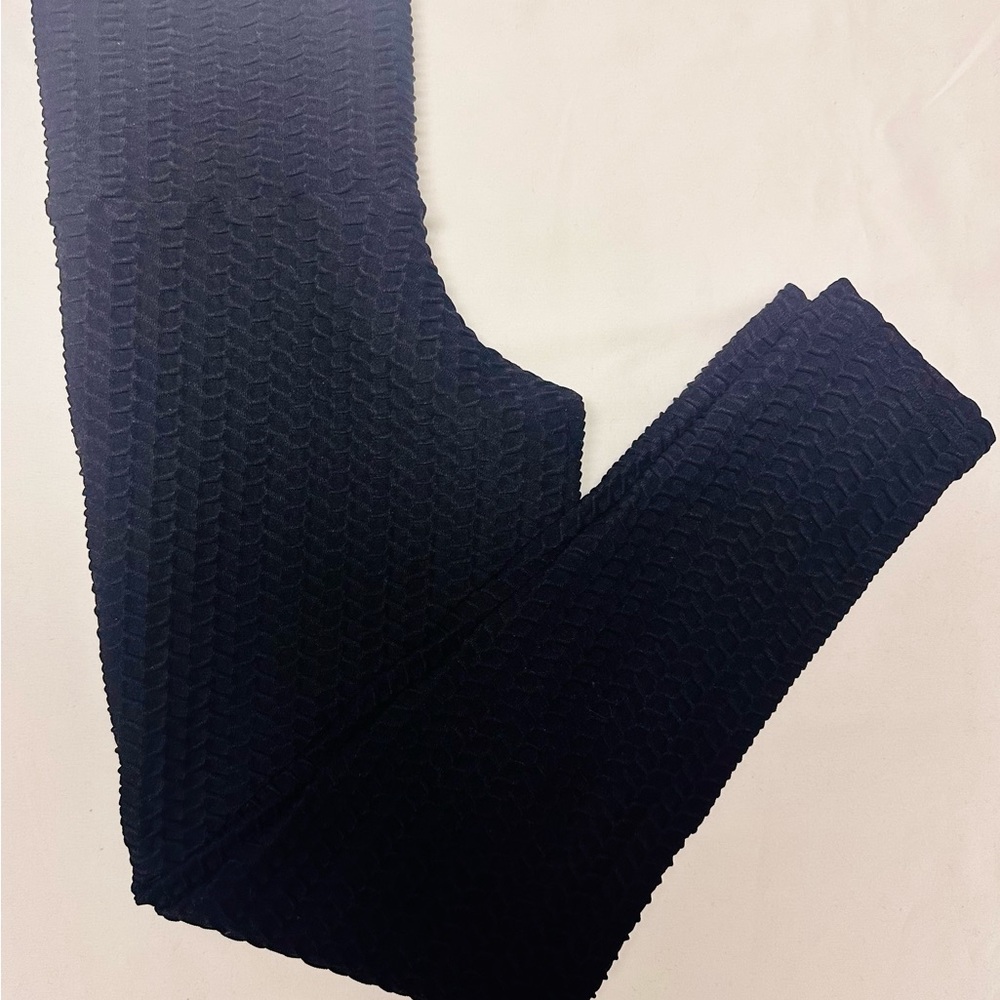 Scrunchy Supplex Black Leggings